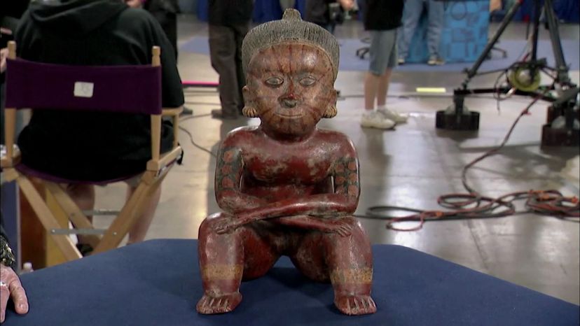 Reproduction Seated Chinesco Statue ($300 â€“ $500 Retail) (Episode #2117)