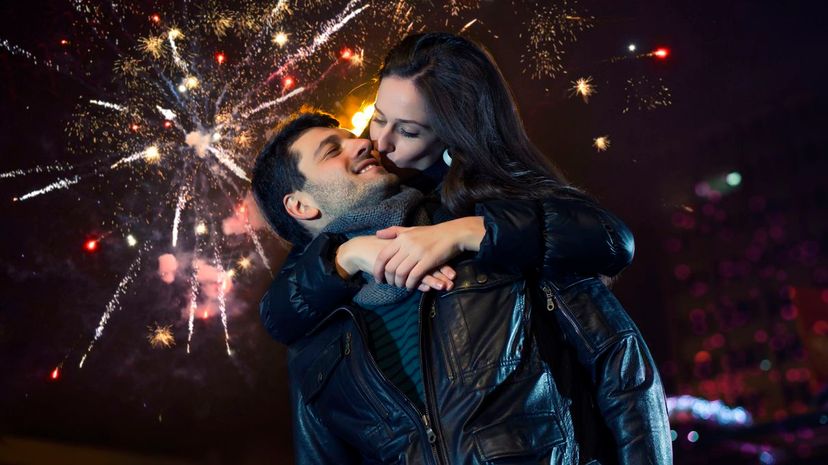 New Year kiss