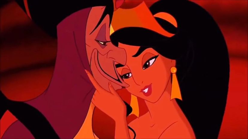 22 - Jasmine kissing Jafar