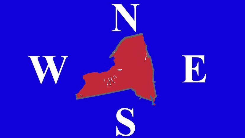 Can You Guess if the State is North, South, East, or West of New York?