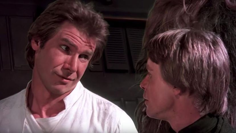 Han Solo and Luke Skywalker