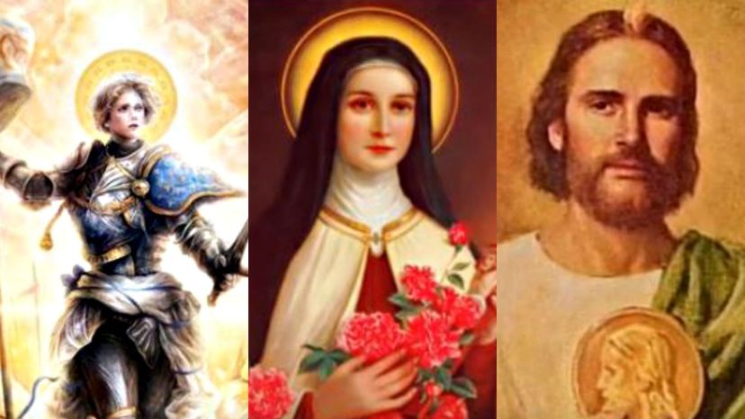 98% of people can't name each of these saints from an image! Can you?