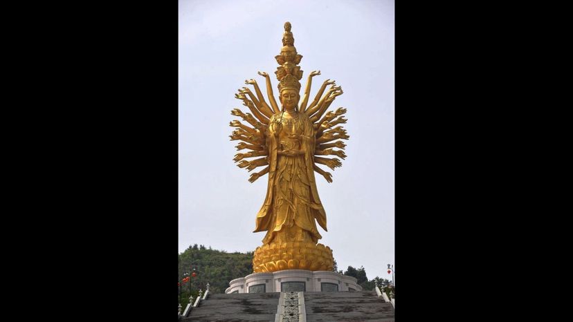 Guishan Guanyin of the thousand hands and eyes