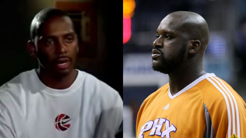 Shaquille O'Neal and Penny Hardaway