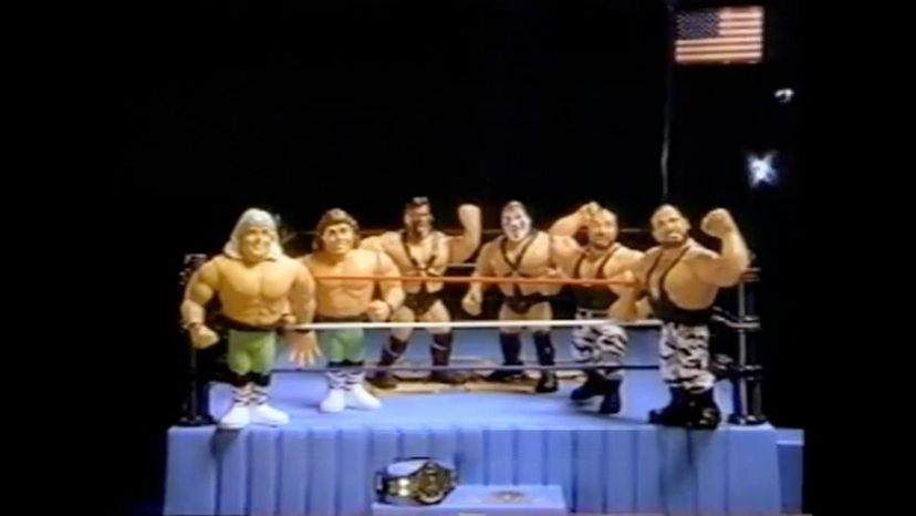 WWF Wrestling figures