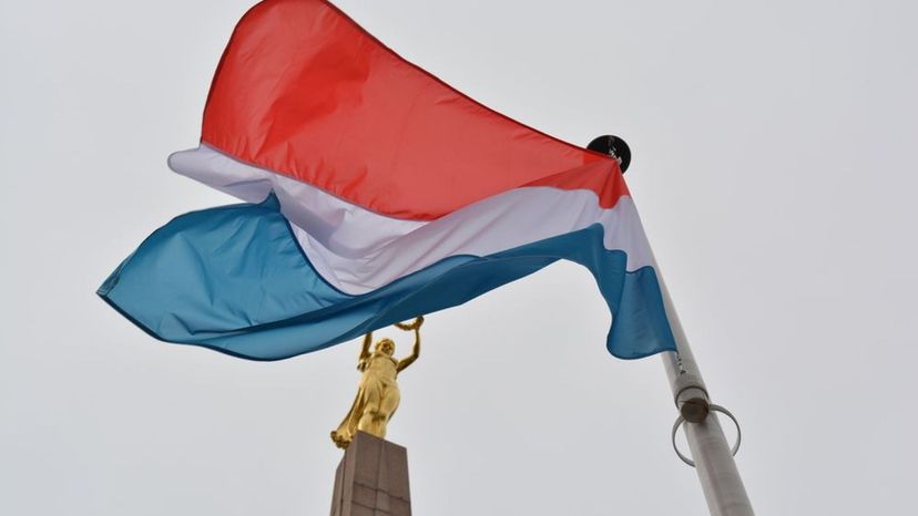 Luxembourg Flag