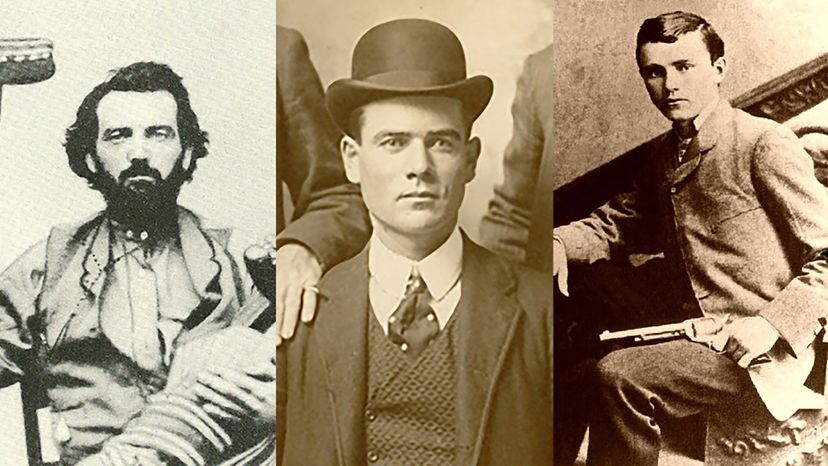 Can You Name These Real and Fictional Outlaws from an Image?