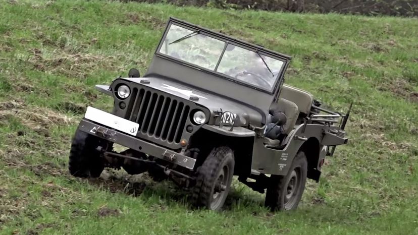 Willys MB military jeep 