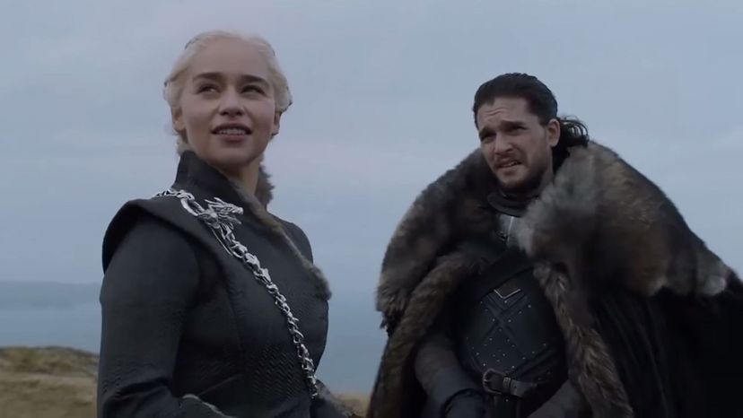 Daenerys Targaryen and Jon Snow