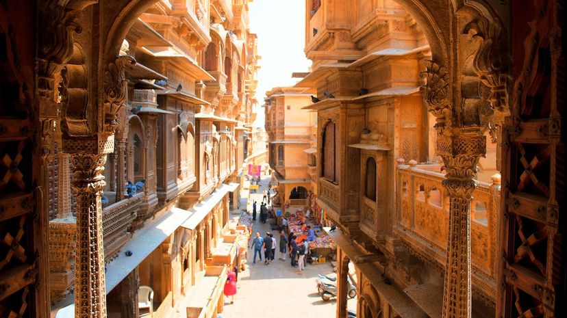 Patwa ki Haveli, Jaisalmer, Rajasthan, India