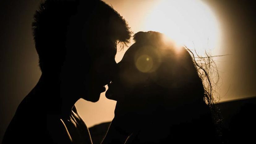 Kiss sunset