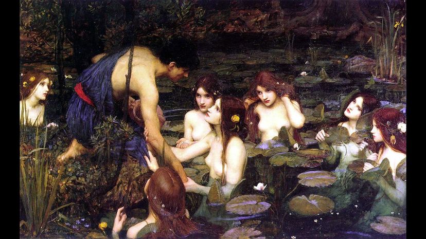 &quot;Hylas and the Nymphs&quot; by John William Waterhouse