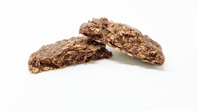 Protein Snacks - NoBake Cookie Co Cafe Moca cut
