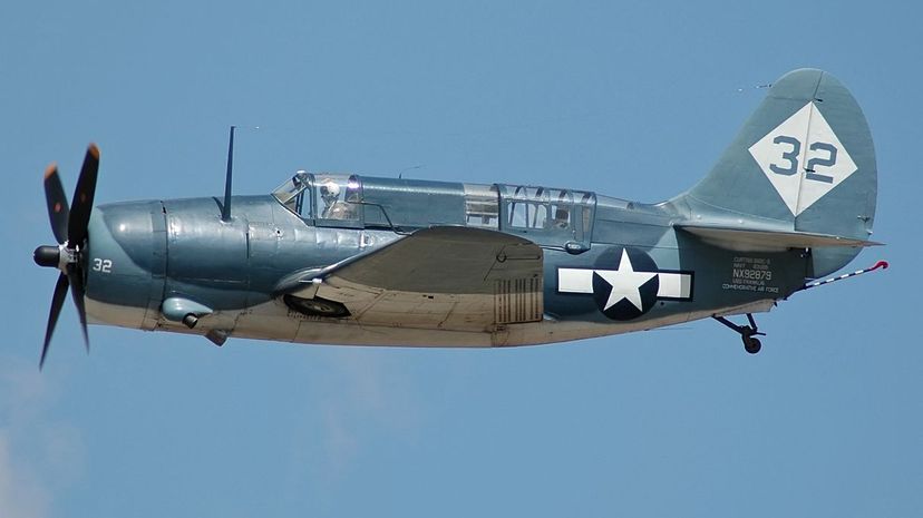 Question 35 - Curtiss SB2C Helldiver