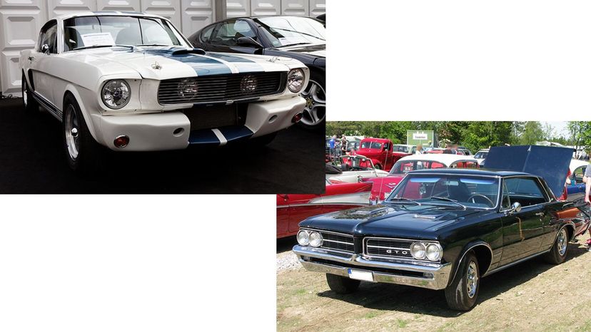 Ford Mustang Shelby GT 350 Shelby or 1964 Pontiac GTO