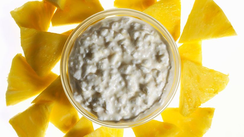 Cottage Cheese with Pineapple