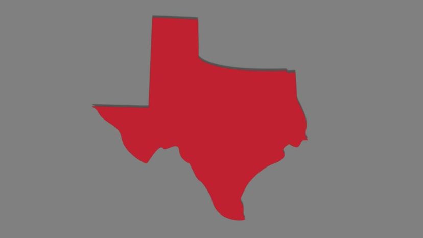 Texas (right side up)