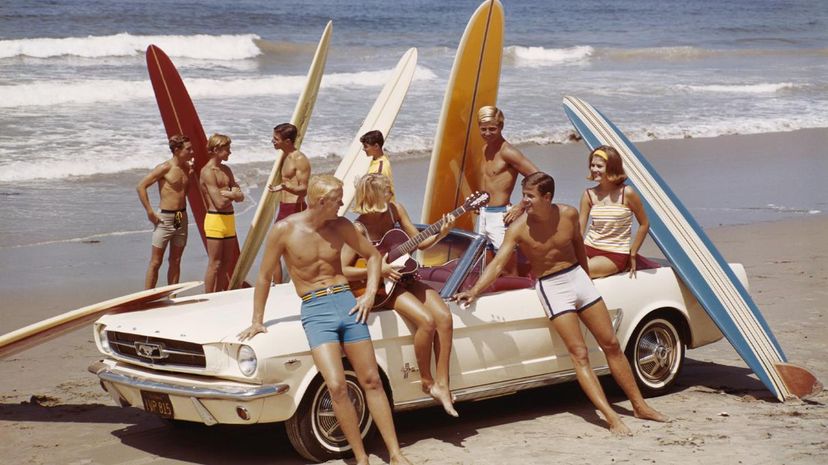 1960s beach
