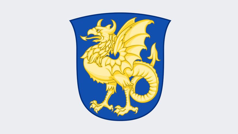 dragon coat of arms