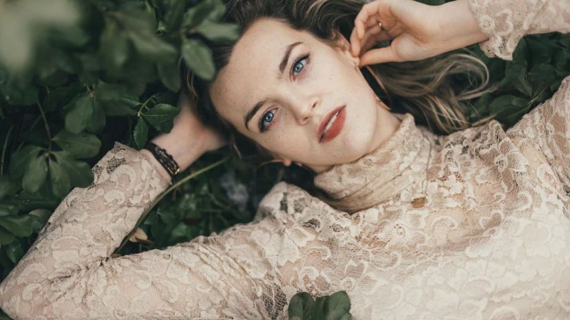 Woman lace dress