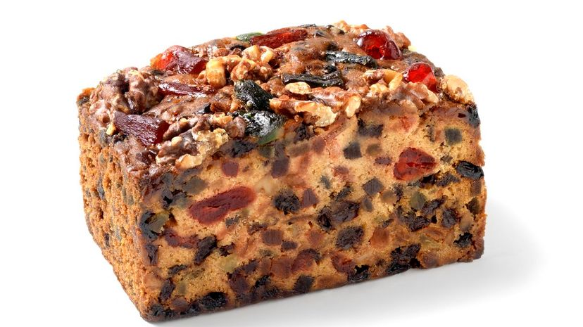 Candied Christmas Fruit Cake
