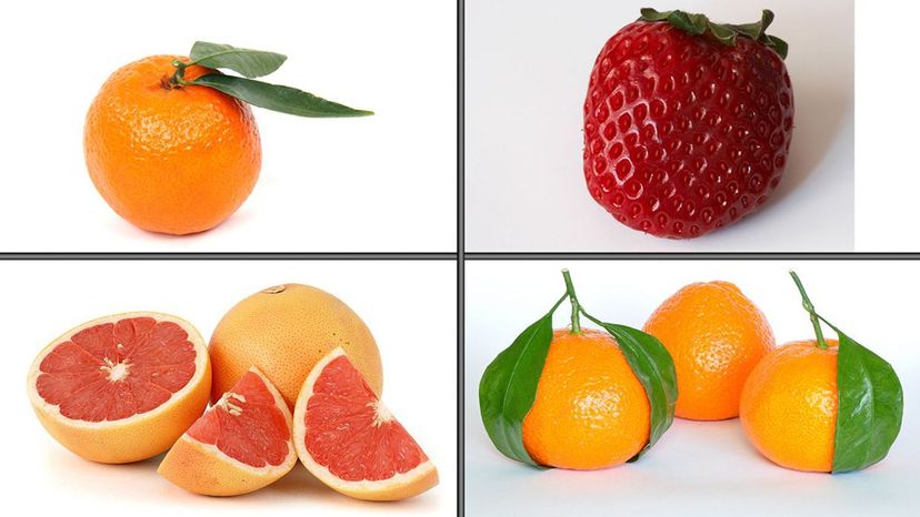 Clementine Mandarin Grapefruit Strawberry