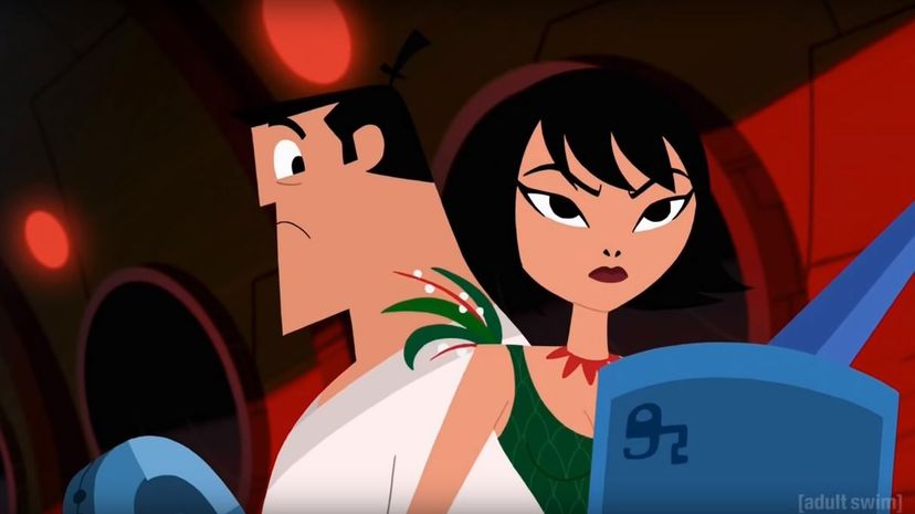 Samurai Jack and Ashi