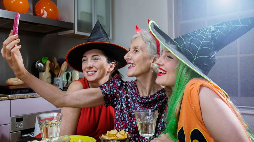 Female Costume Selfie