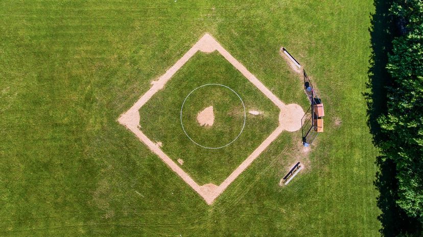 Q9-Aerial of baseball diamond