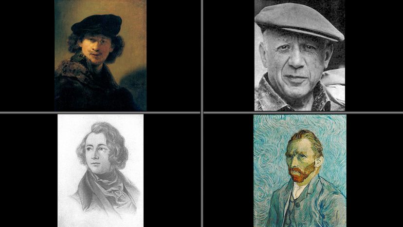 Picasso Van Gogh Rembrandt Dickens