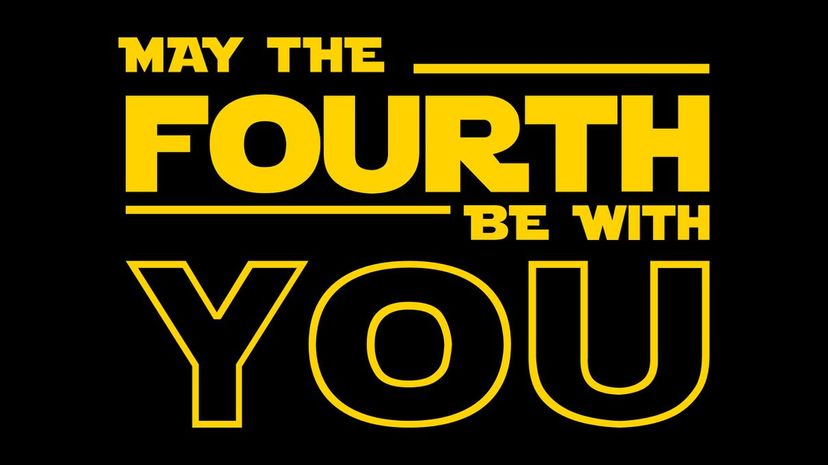 May the fourth be with you (Star Wars Day)