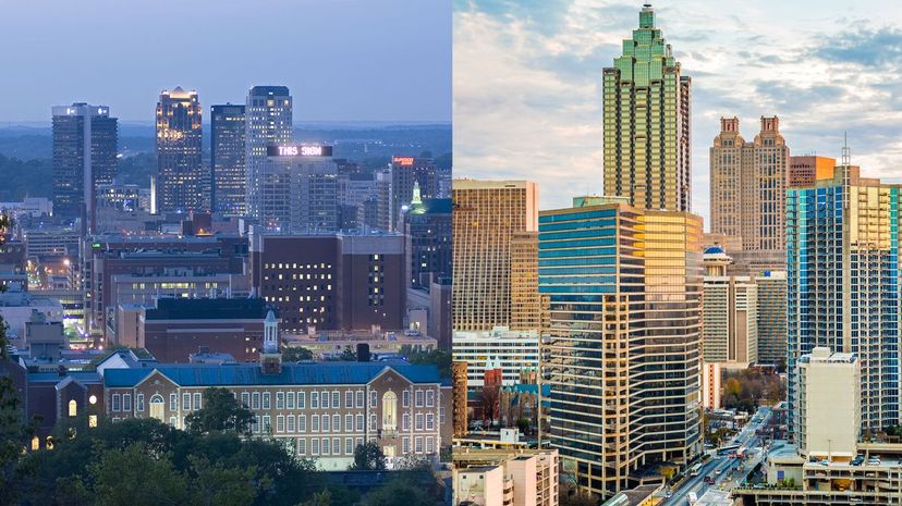 3 - Birmingham and Atlanta