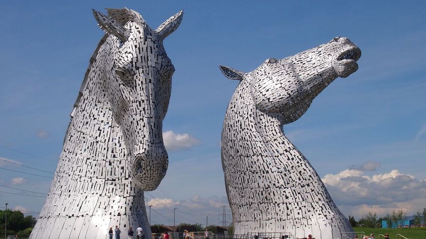 The Kelpies, UK