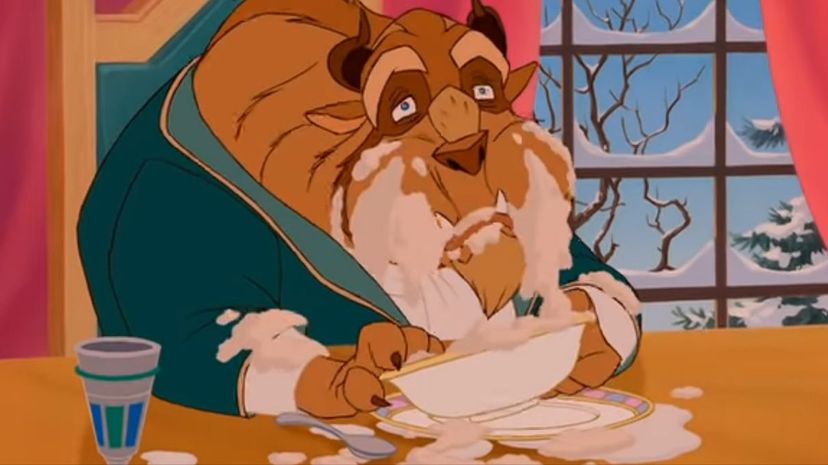 Beauty and the Beast porridge