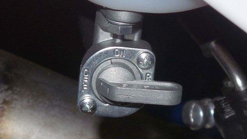 34 - Fuel petcock valve