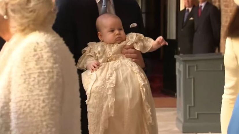 Prince Louis baptism robe