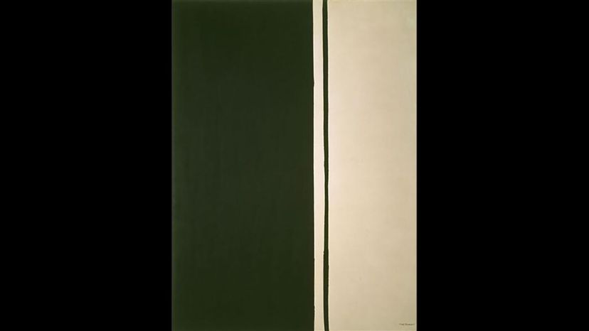 Black Fire I, Barnett Newman