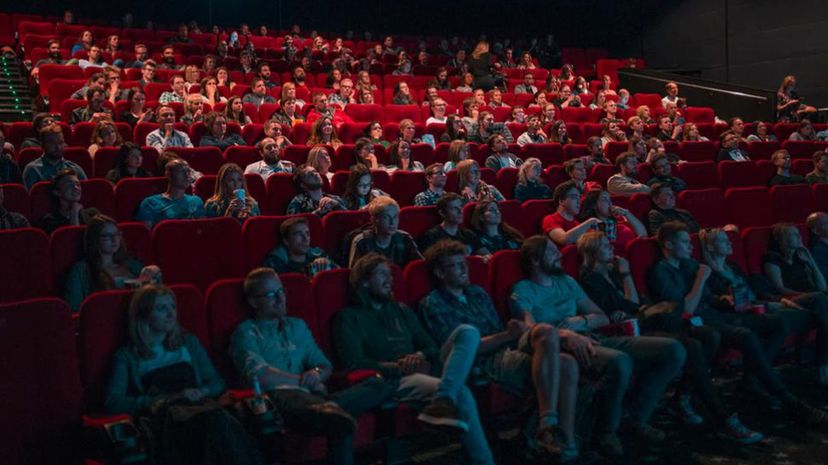 Movie Theater crowd