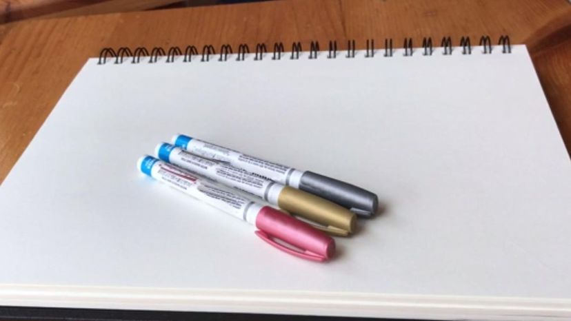 Metallic markers