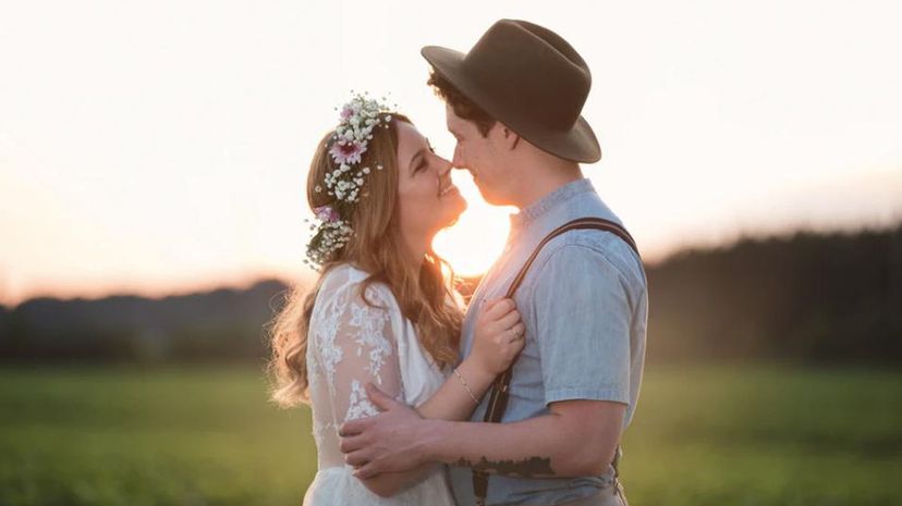 Bride and groom