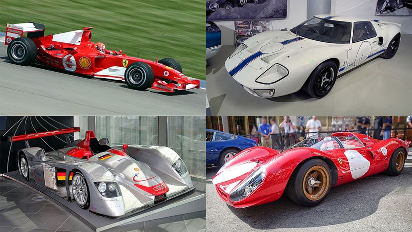How Many of These Famous Race Cars Can You Name?