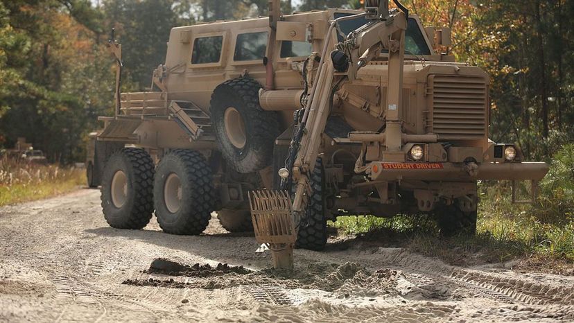 Buffalo Mine Protected Route Clearance Vehicle