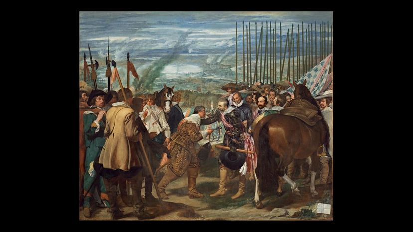 The Surrender of Breda by Diego VelaÌzquez
