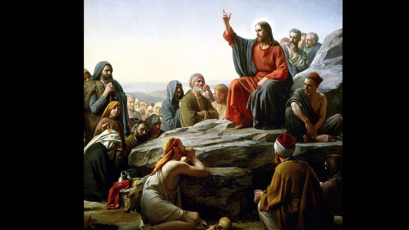 Sermon Mount by Carl Bloch
