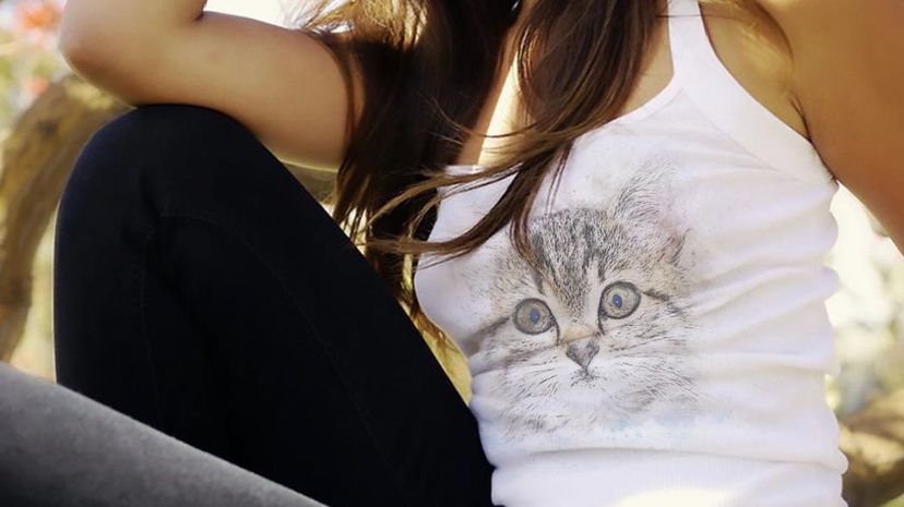 Woman Cat Shirt