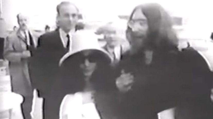 Yoko Ono and John Lennon (1969)