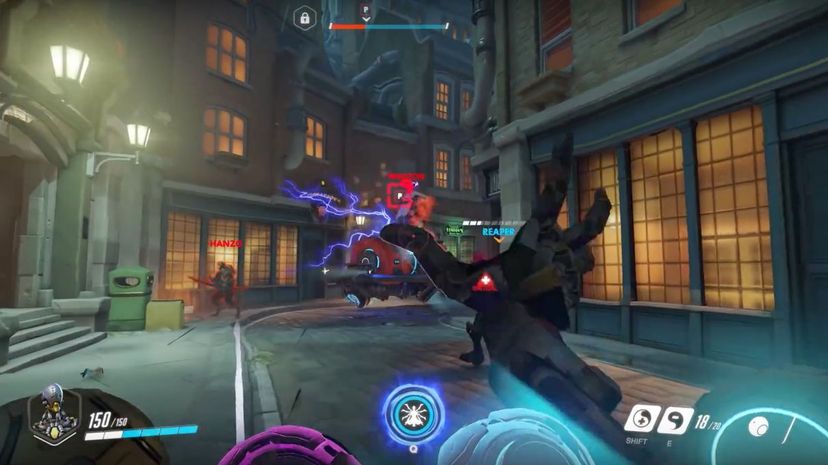 Overwatch team fight