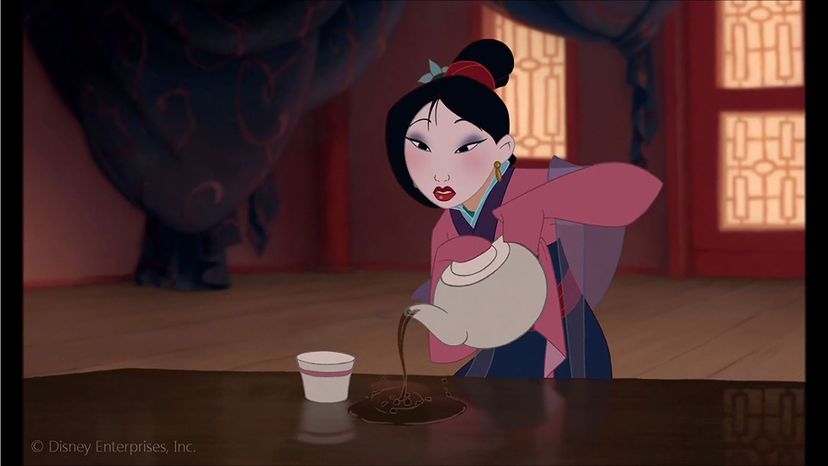 Hot tea from Mulan