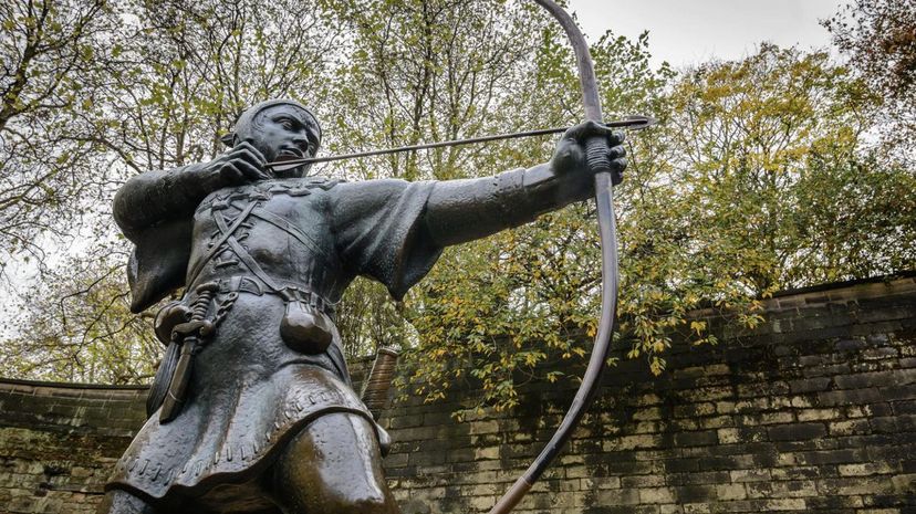 Robin Hood statue