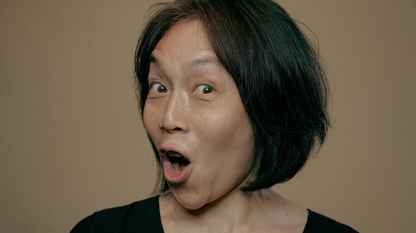 Surprised woman